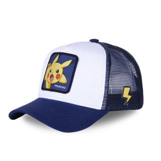Casquette Trucker Pokemon Pikachu Snapback Bleu Capslab Capslab - 1