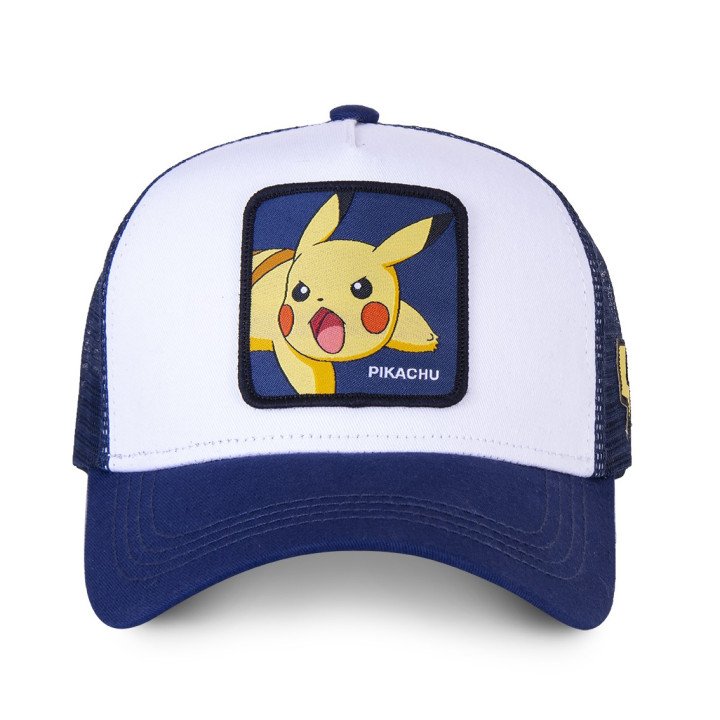 Casquette Trucker Pokemon Pikachu Snapback Bleu Capslab Capslab - 2