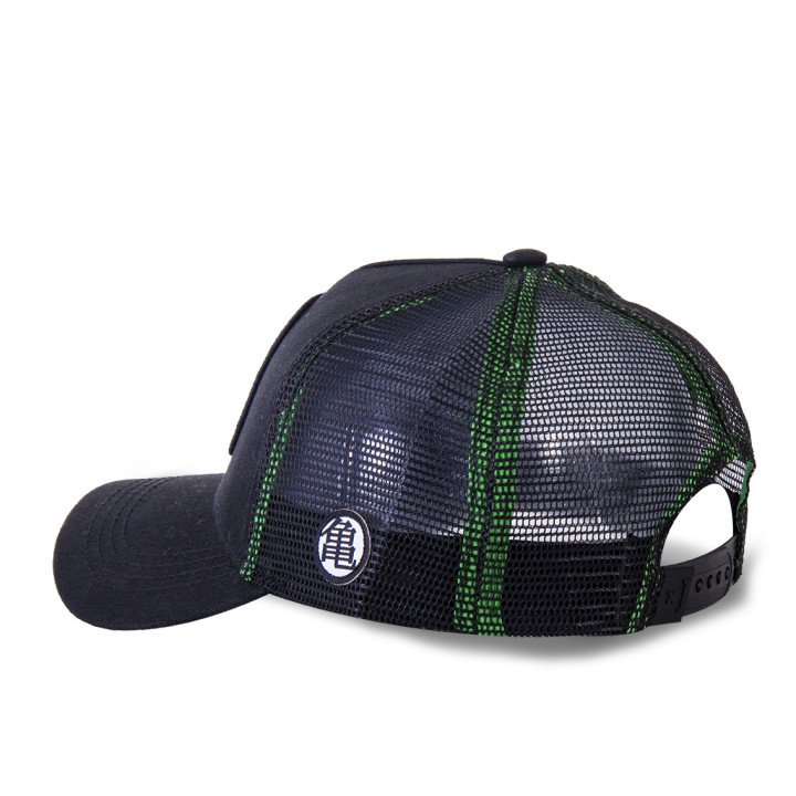 Casquette Capslab Dragon Ball Z Tortue Géniale Noir et Vert Capslab - 4