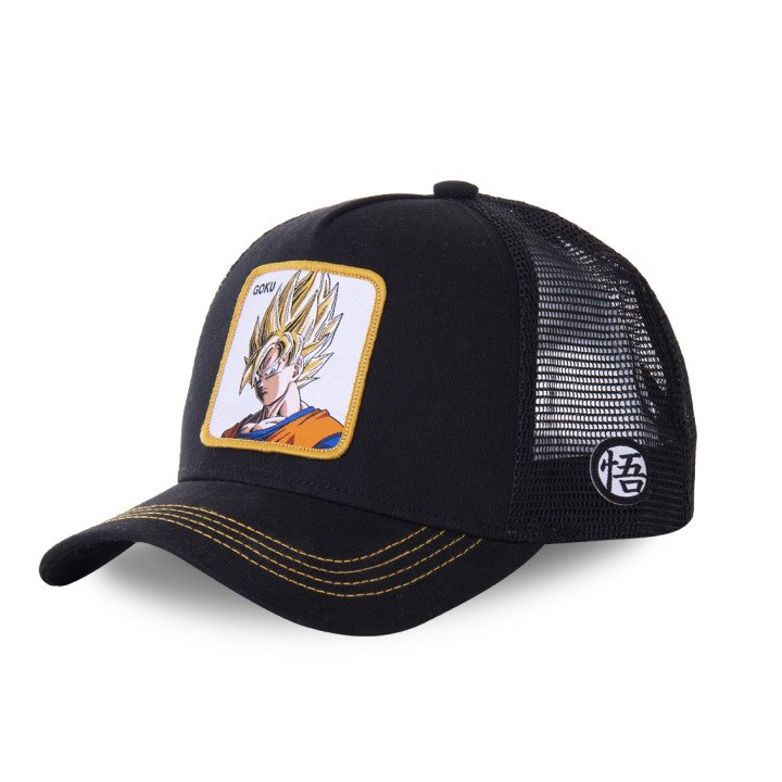 Casquette filet Capslab Dragon Ball Z Goku Saiyan Noir Capslab - 1