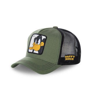 Casquette Trucker Looney Tunes Daffy Duck Snapback Vert Capslab Capslab - 1