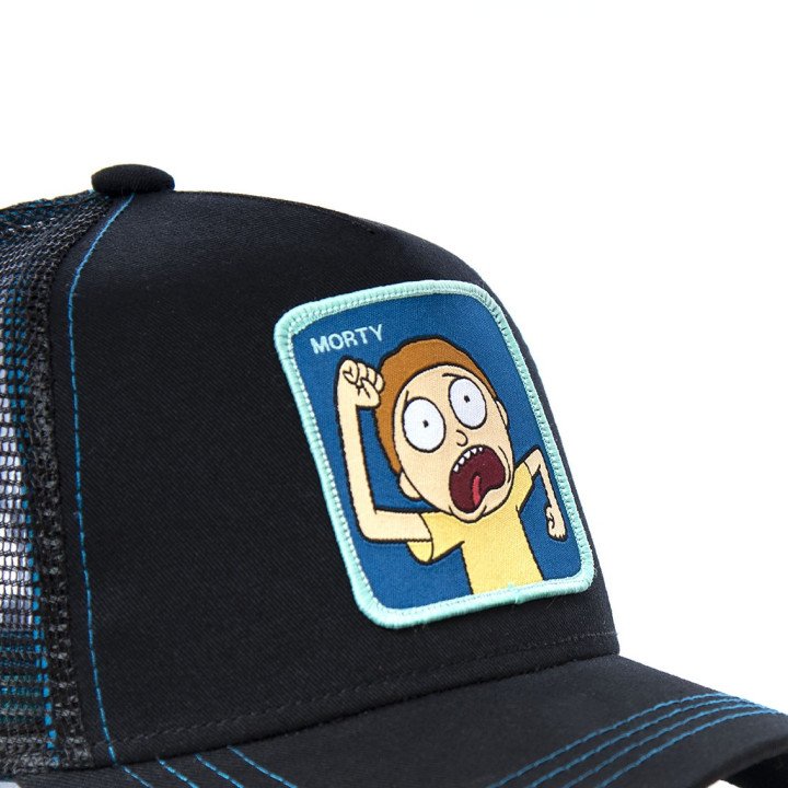 Casquette Trucker Rick And Morty Snapback Noir Capslab Capslab - 3