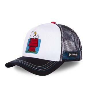 Casquette Trucker Peanuts Snoopy Snapback Blanc Capslab Capslab - 1