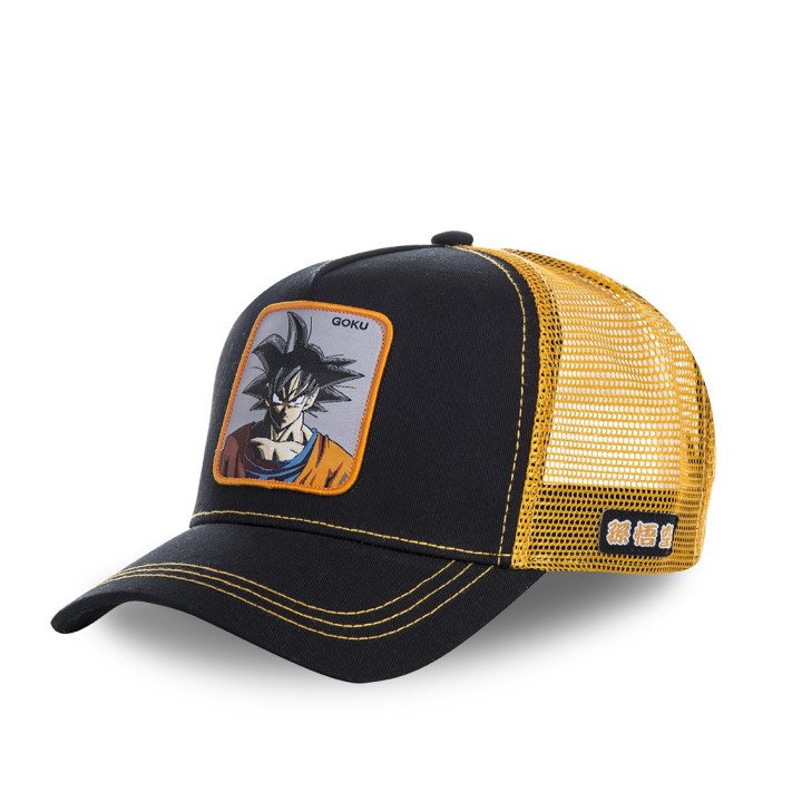 Casquette Trucker enfant  Dragon Ball Z Goku Snapback Noir Capslab Capslab - 1
