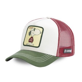 Casquette Trucker Peanuts Snoopy Snapback Beige Capslab Capslab - 1