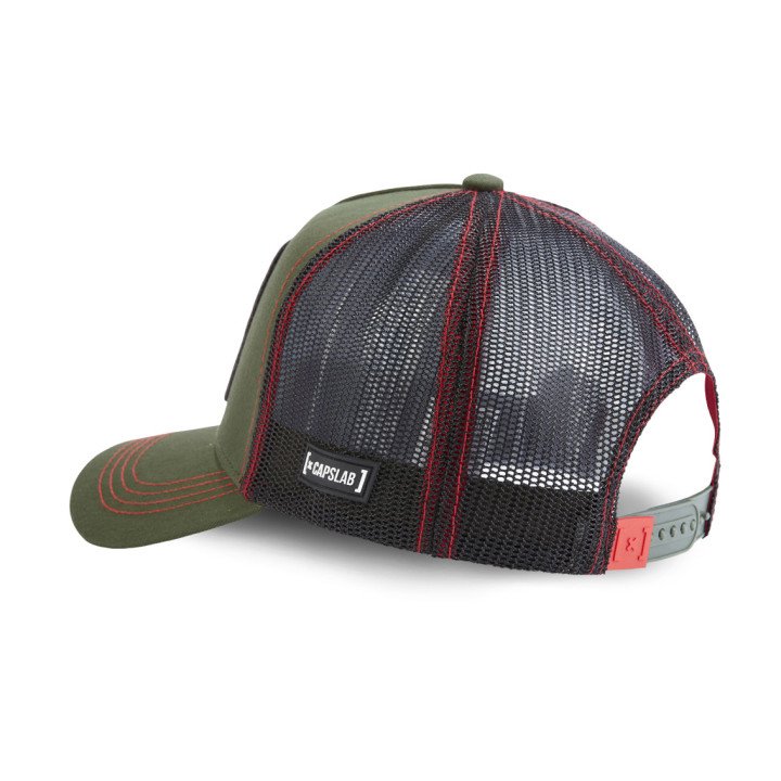 Casquette Trucker Naruto Shippuden Sasuke Snapback Gris Capslab Capslab - 3