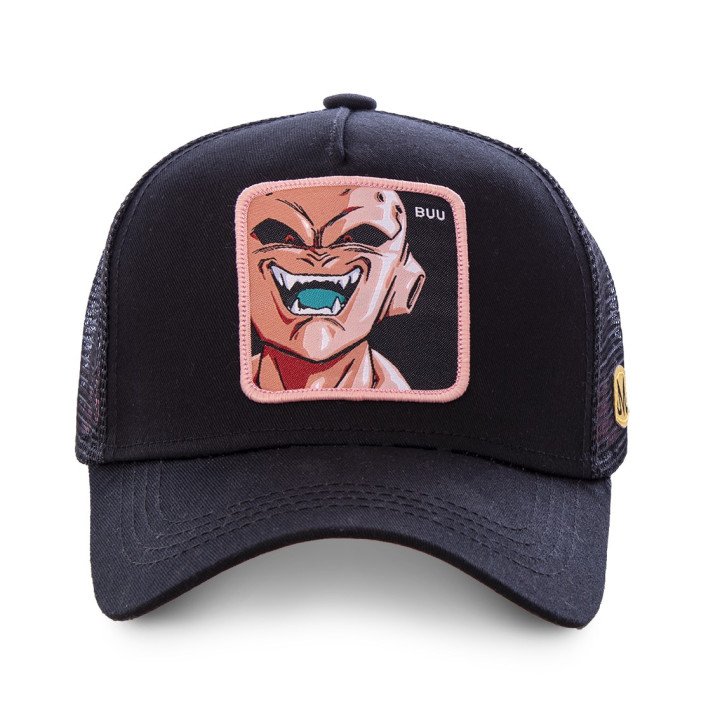 Casquette Trucker Dragon Ball Z Buu Snapback Noir Capslab Capslab - 2