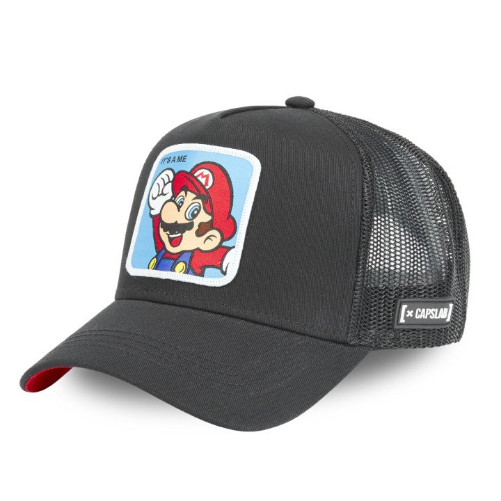 Casquette Trucker Super Mario Snapback Noir Capslab Capslab - 1