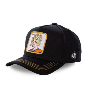 Casquette Baseball Dragon Ball Z Goku Snapback Noir Capslab Capslab - 1