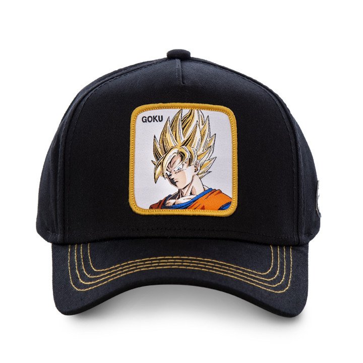 Casquette Baseball Dragon Ball Z Goku Snapback Noir Capslab Capslab - 2