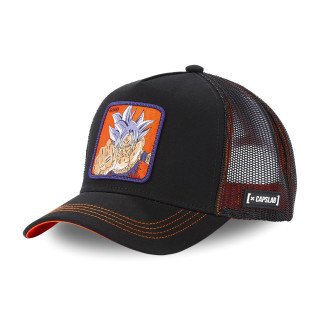 Casquette Trucker Dragon Ball Super Goku Snapback Noir Capslab Capslab - 1