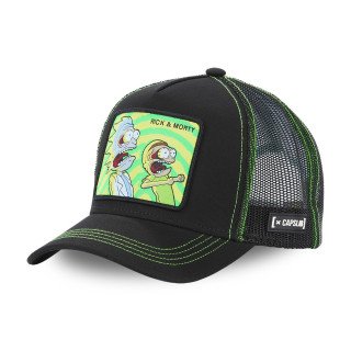 Casquette Trucker Rick And Morty Snapback Noir Capslab Capslab - 1
