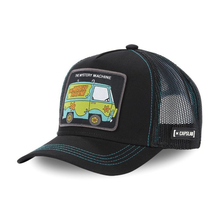 Casquette Trucker Scooby-Doo Snapback Noir Capslab Capslab - 1