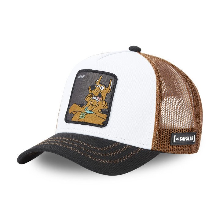 Casquette Trucker Scooby-Doo Snapback Blanc Capslab Capslab - 1
