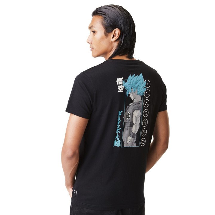 T-shirt Dragon Ball Super Goku Homme Noir Capslab Capslab - 2