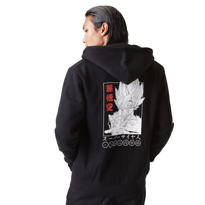 Sweat Dragon Ball Z Goku Homme Noir Capslab Capslab - 2