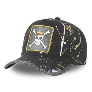 Casquette Trucker One Piece Snapback Noir Capslab Capslab - 1