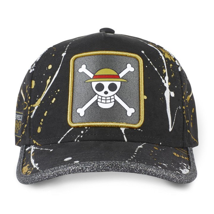 Casquette Trucker One Piece Snapback Noir Capslab Capslab - 2