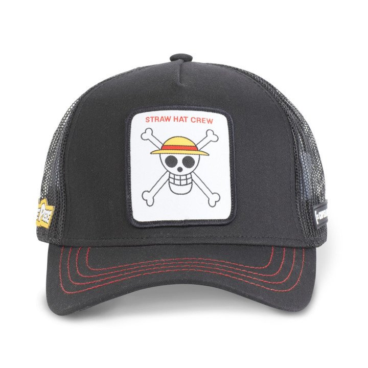 Casquette Trucker One Piece Snapback Noir Capslab Capslab - 2