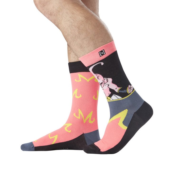 Paire de Chaussettes Dragon Ball Z Buu Rose Capslab Capslab - 2