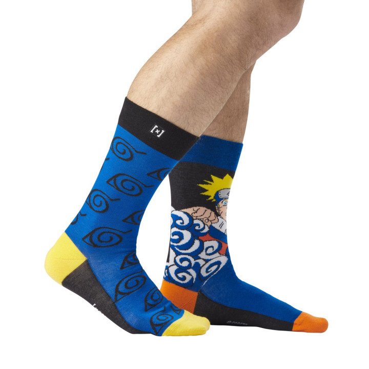 Paire de Chaussettes Naruto Classic Bleu Capslab Capslab - 2