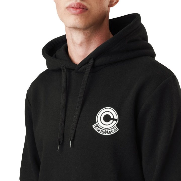 Sweat Dragon Ball Bulma Homme Noir Capslab Capslab - 2