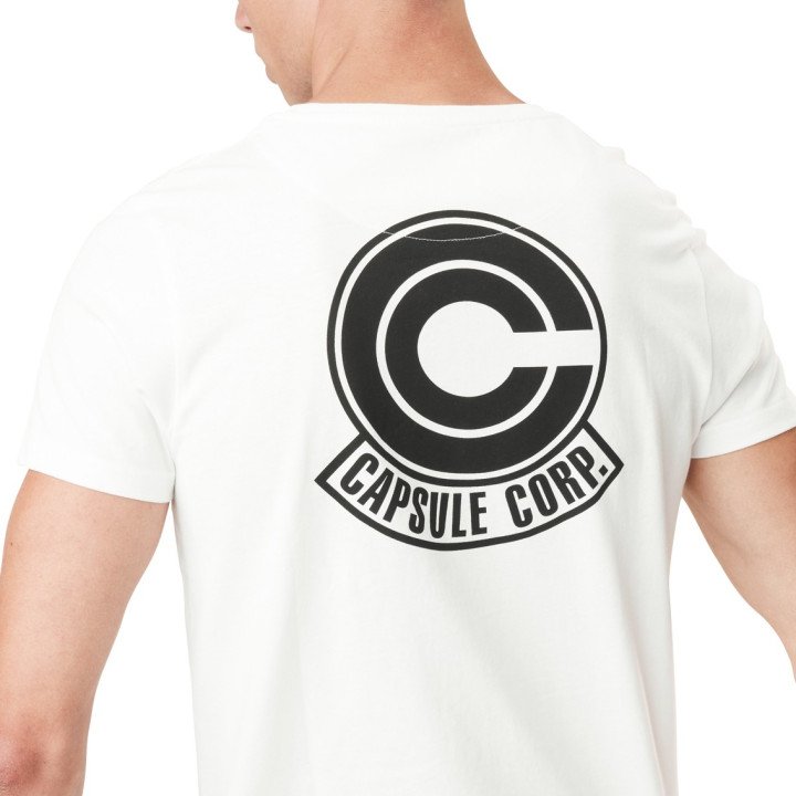 T-shirt Dragon Ball Bulma Homme Blanc Capslab Capslab - 2