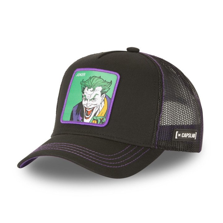 Casquette Trucker Dc Comics Joker Snapback Noir Capslab Capslab - 1