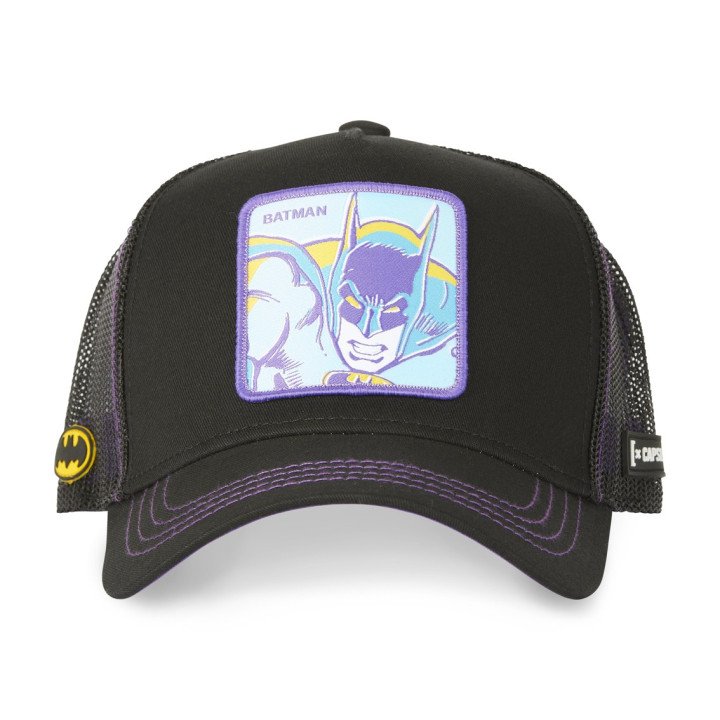 Casquette Trucker Dc Comics Batman Snapback Noir Capslab Capslab - 2