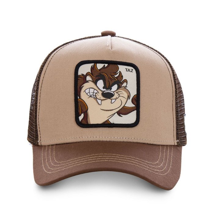 Casquette Trucker Looney Tunes Taz Snapback Marron Capslab Capslab - 2