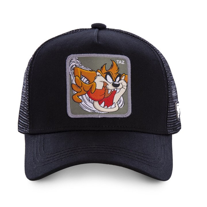 Casquette Trucker Looney Tunes Taz Snapback Noir Capslab Capslab - 2
