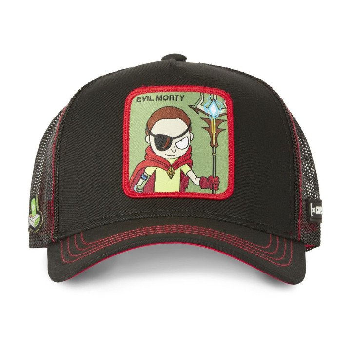 Casquette Trucker Rick And Morty Snapback Noir Capslab Capslab - 2
