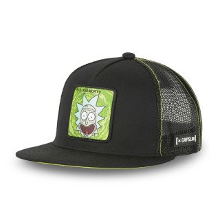 Casquette Trucker Rick And Morty Snapback Noir Capslab Capslab - 1