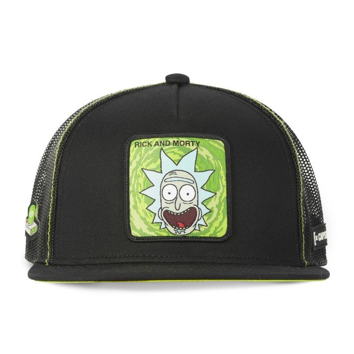Casquette Trucker Rick And Morty Snapback Noir Capslab Capslab - 2