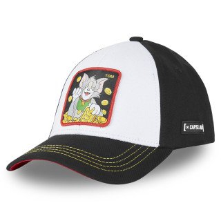 Casquette Baseball Tom And Jerry Snapback Noir Capslab Capslab - 1