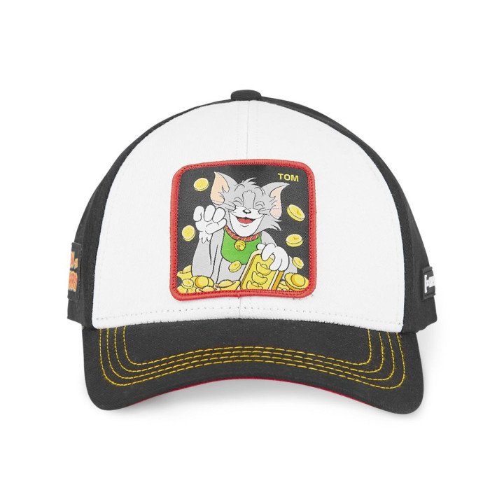 Casquette Baseball Tom And Jerry Snapback Noir Capslab Capslab - 2