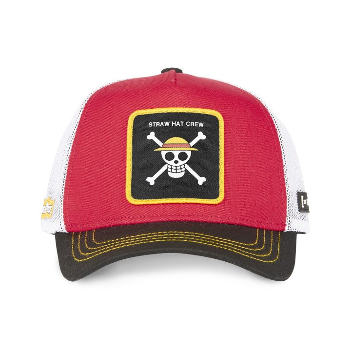 Casquette Trucker One Piece Snapback Rouge Capslab Capslab - 2