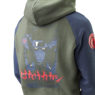 Sweat Naruto Shippuden Kakashi Homme Vert Capslab Capslab - 1