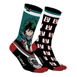 Paires de Chaussettes My Hero Academia Deku - Noire - Capslab  Capslab - 1