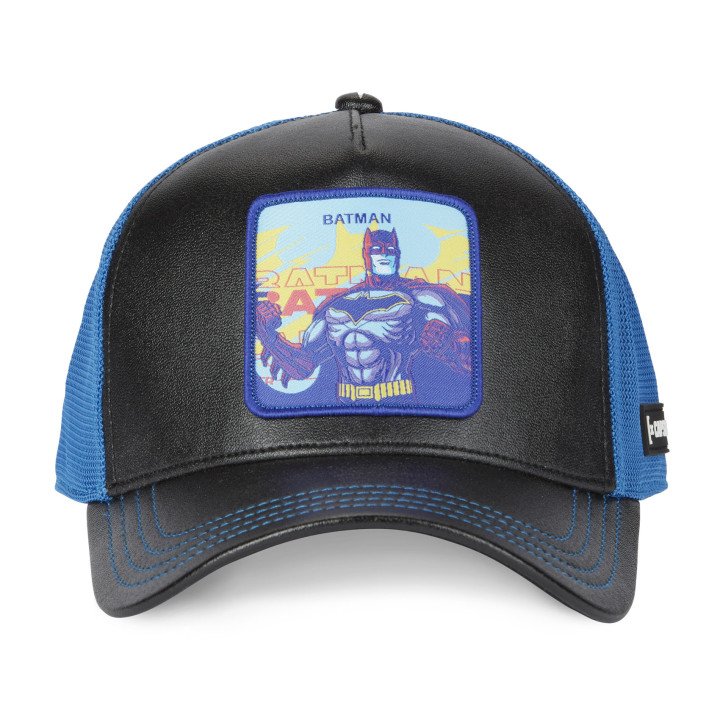 Casquette Trucker Dc Comics Batman Snapback Effet Brillant - Noire - Capslab Capslab - 2