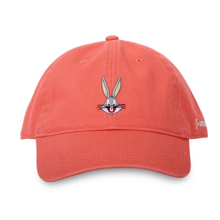 Casquette Dad cap Looney Tunes Bugs Bunny Strapback / Boucle - Orange - Capslab