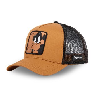 Casquette Trucker Looney Tunes Daffy Duck Snapback - Orange - Capslab