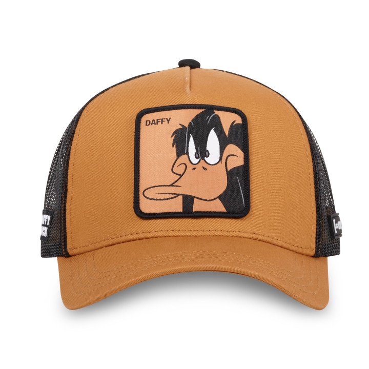 Casquette Trucker Looney Tunes Daffy Duck Snapback - Orange - Capslab