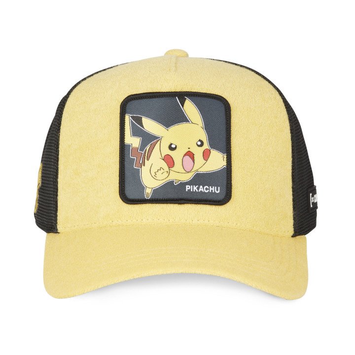 Casquette Trucker Pokemon Pikachu Snapback - Jaune - Capslab