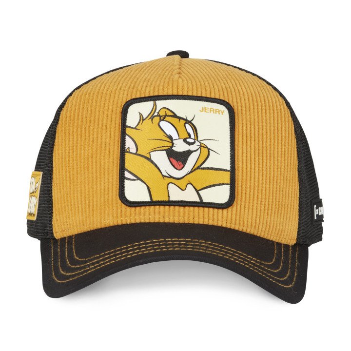Casquette Trucker Tom And Jerry Snapback - Marron - Capslab
