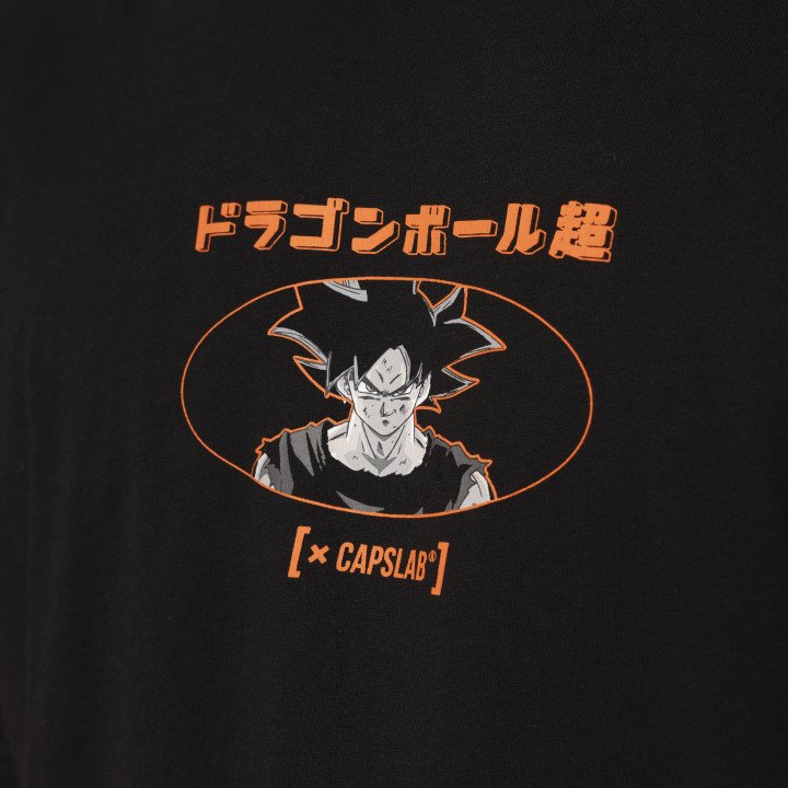 T-shirt Noir Dragon Ball Super Goku Homme - Capslab