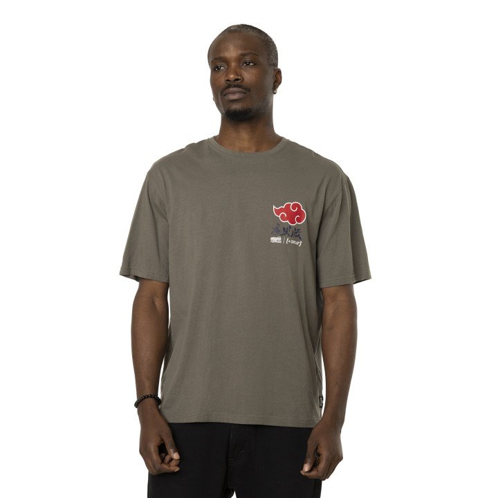 T-shirt Vert Naruto Shippuden Homme coupe Relaxed fit Capslab