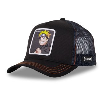 Casquette Trucker Naruto Shippuden Snapback Noire - Capslab