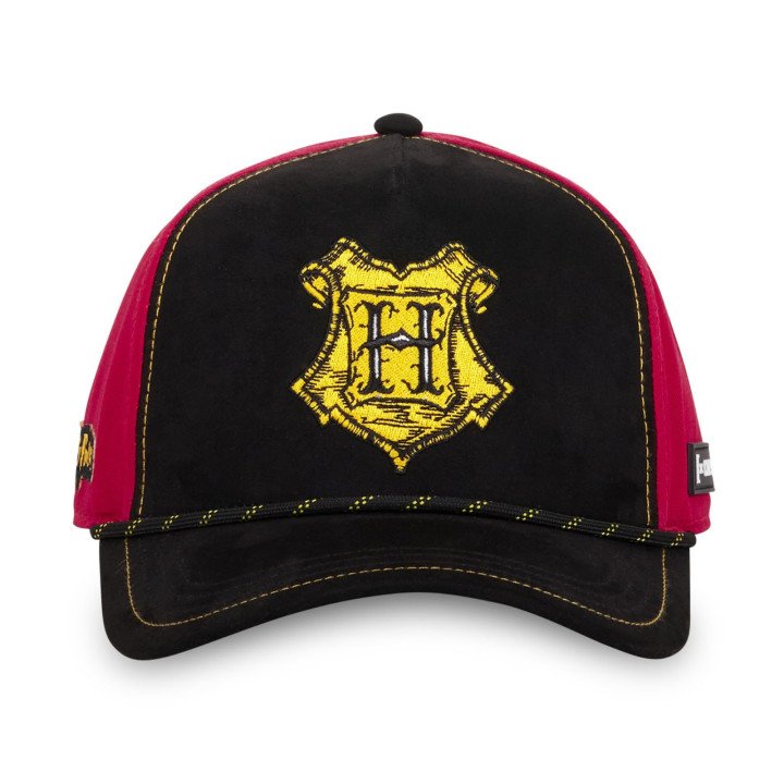 Casquette Baseball Suédine Harry Potter Snapback Rouge - Capslab