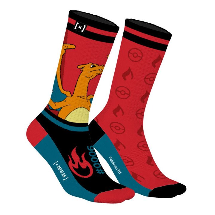 Chaussettes POKEMON - Dracaufeu | [X] Capslab